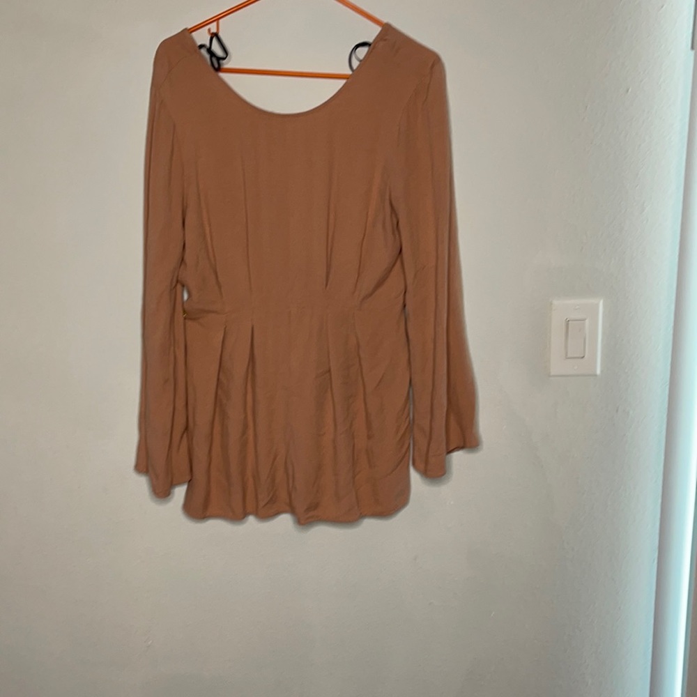 Mauve shorts romper